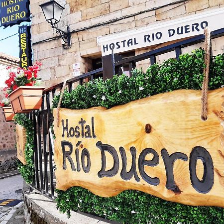 Hostal Rio Duero Molinos de Duero Bagian luar foto