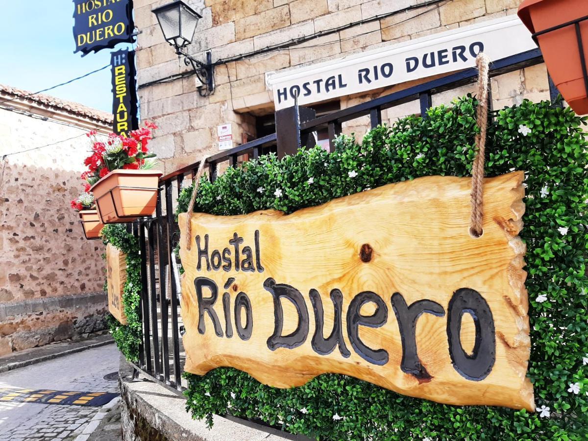 Hostal Rio Duero Molinos de Duero Bagian luar foto